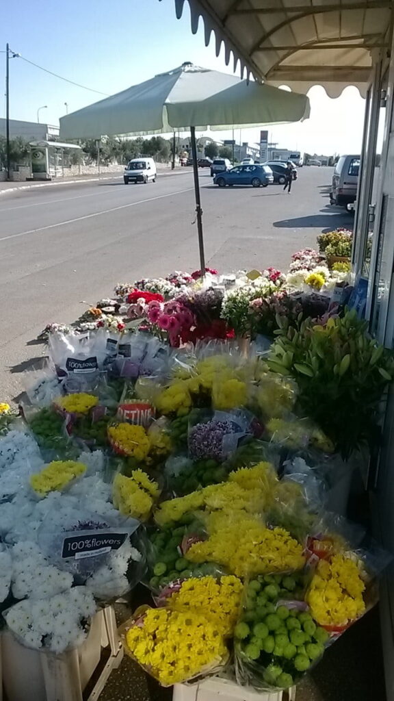 Cvjećarnica na ulazu u Gradsko Groblje